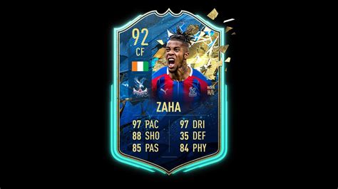 Fut Tots Review Wilfried Zaha Ultimate Team Youtube