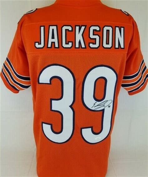 Eddie Jackson Signed Bears Jersey (JSA COA) Chicago 2017 4th Rd Pick ...