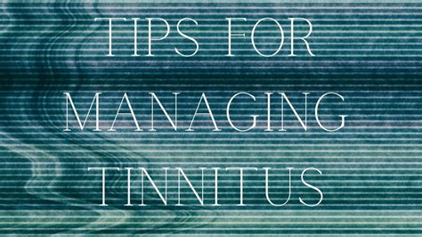 Tips For Managing Tinnitus Innovative Audiology Of Georgia