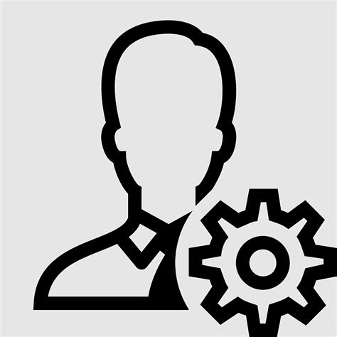 Man Icon Admin Icon Administrative Assistant Customization System Administrator Business