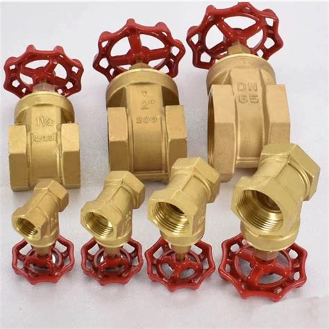 Manual Female Thread Water Forged Brass Gate Valve China Brass Gate Valve And Metal Seated