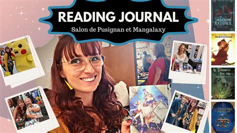 READING JOURNAL Salon Du Livres De Pusignan Et Mangalaxy Valence YouTube