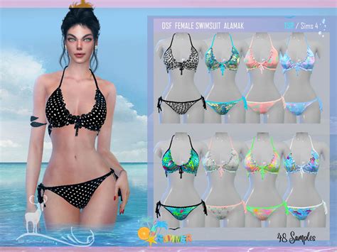 The Sims Resource FEMALE SWIMSUIT ALAMAK