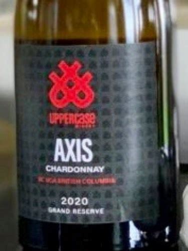 Uppercase Axis Chardonnay Vivino US