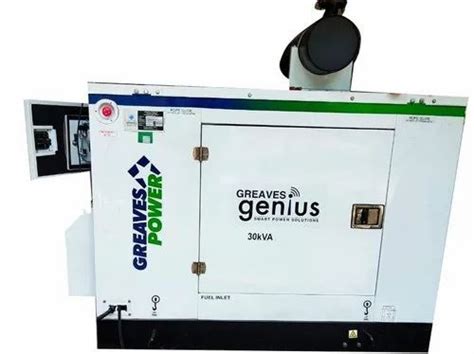 30kva Greaves Power Diesel Generator 3 Phase At Rs 210000piece In