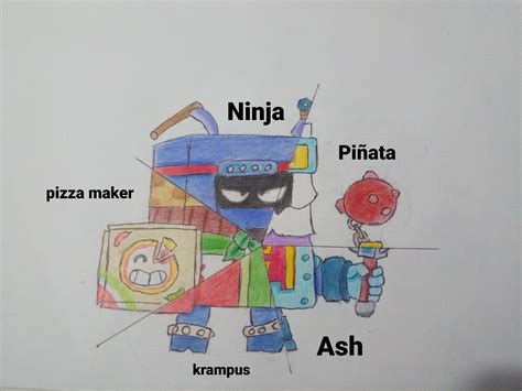 Ash skins : r/Brawlstars