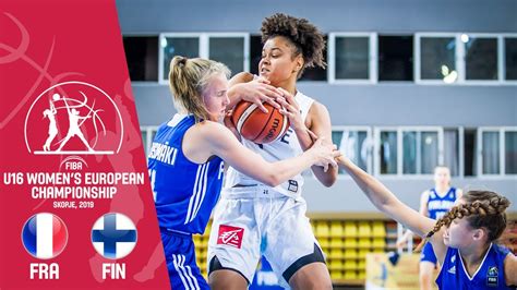 France V Finland Full Game Fiba U Women S European Championship