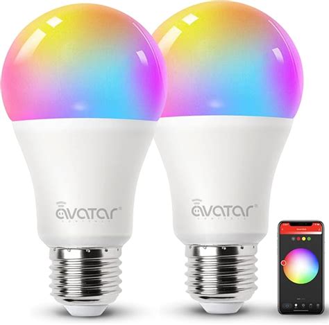 Avatar Controls Wifi Smart Bulb E Screw Music Sync Alexa Led Light