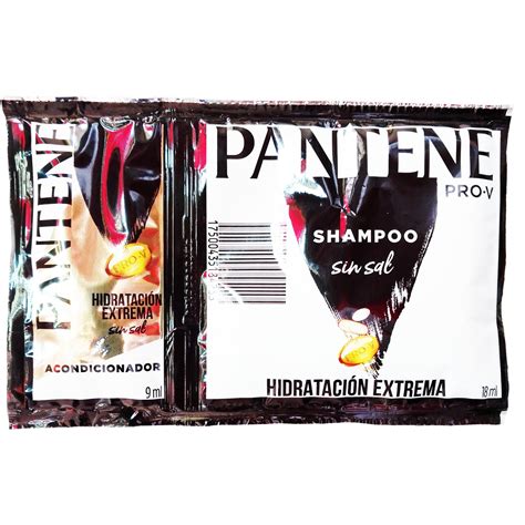 PANTENE SACHET 18ML NEGRO UNIDAD Abarrotes El Profe