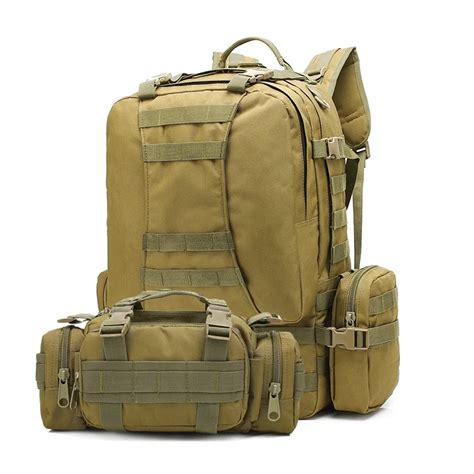 Mochila T Ctica En Para Hombre L Morral Militar De Bolsa Molle