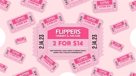 Valentines Day - Flippers Cinema & Arcade