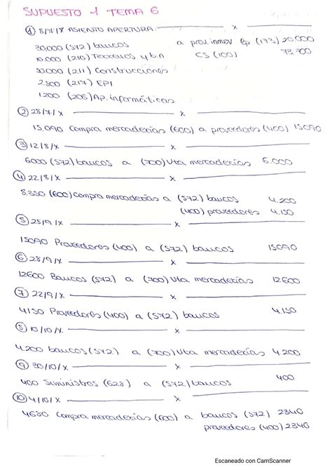 Supuesto 1 Tema 7 Contabilidad Financiera I Studocu