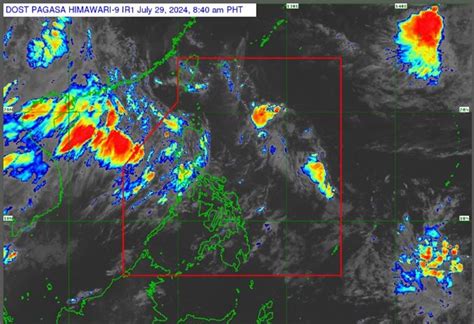 PAGASA Releases Latest Weather Update For Monday July 29 2024 PhilNews