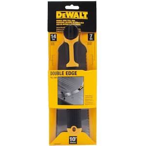 Dewalt In Flush Cut Single Edge Pull Saw Dwht The Home Depot