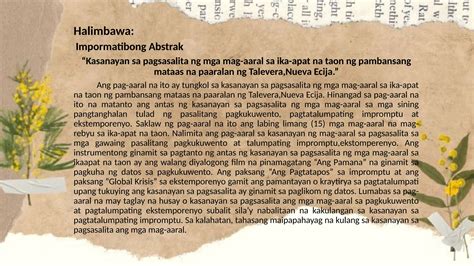 akademikong sulatin pagsusulat ng abstrak pptx