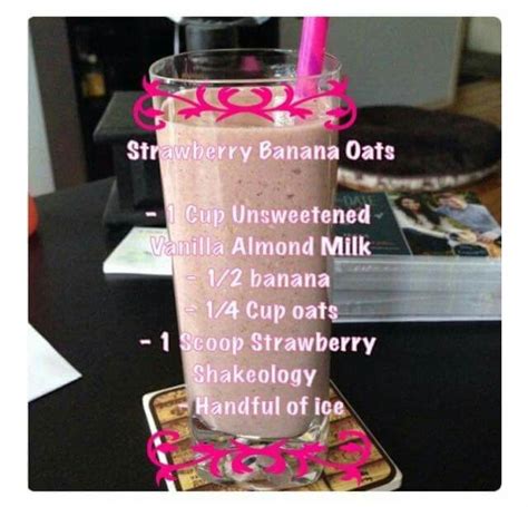 Strawberry Shakeology Recipe Strawberry Shakeology Recipes Shakeology