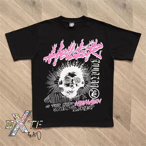 Hellstar Records Is This What Heaven Sounds Like Black T Shirt High