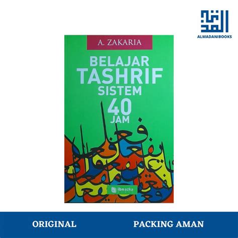 Jual Belajar Tashrif Sistem 40 Jam Shopee Indonesia