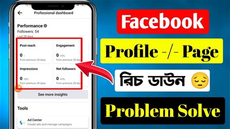 Facebook Reach Down Problem Solve Facebook Profile Reach Down Fb