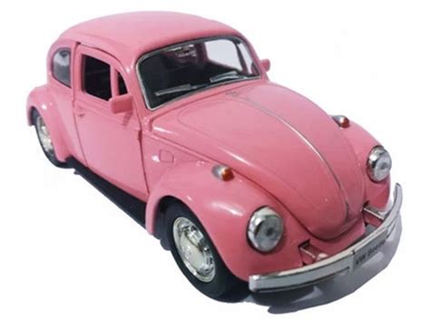 Miniatura Fusca Rosa Elo Produtos Especiais