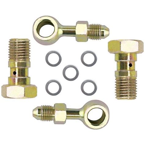 Banjo Brake Fitting Kit 3 8 24 To 4 AN