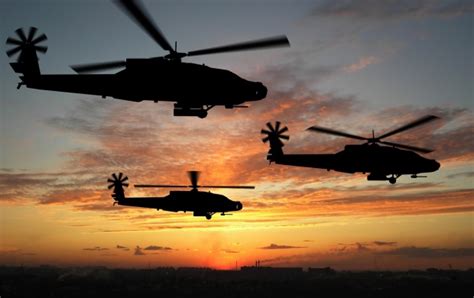 Helicopter Sunset wallpapers