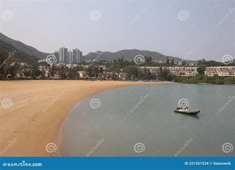 The Tai Pak Beach At Discovery Bay Lantau Island Hong Kong 16 March