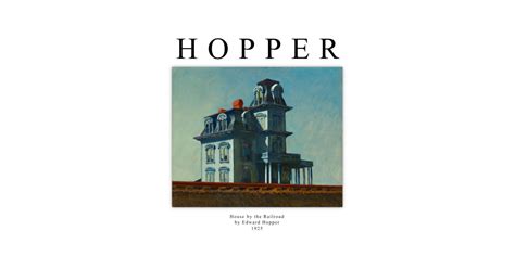 High Resolution Edward Hopper Painting House By The Railroad 1925