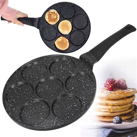 PATELNIA do naleśników pancakes jajek granitowa indukcja gaz zwierzaki