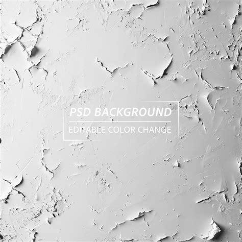 White Background Minimal Grunge Texture Premium AI Generated PSD