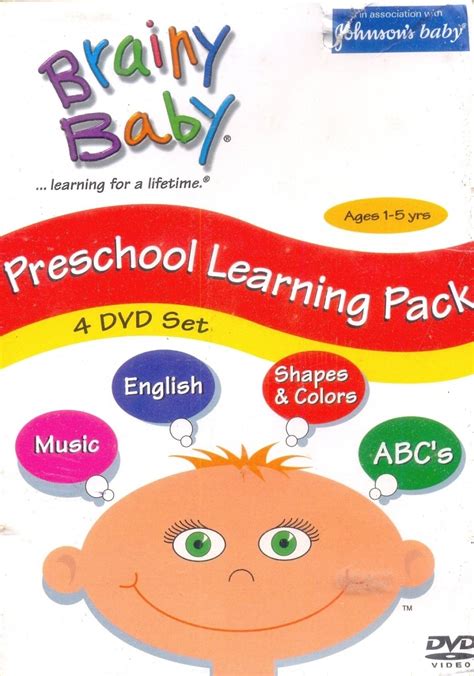 Preschool Learning Pack - Brainy BABY... Learning For A Lifetime Price ...