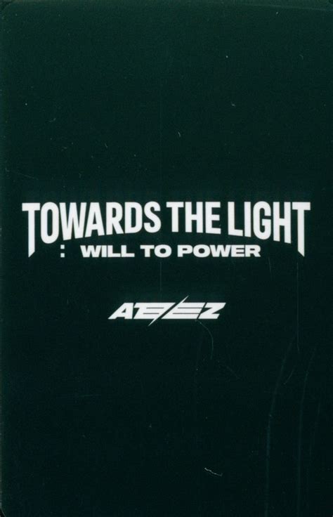 ATEEZ 2024 TOWARDS THE LIGHTWILL TO POWER SAN Trading Card Venue