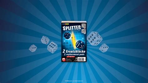 Splitter Ersatzblöcke NSV Nürnberger Spielkarten Verlag