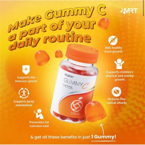 Jual ELKEN GUMMY C VITAMIN C DAN ZINC Shopee Indonesia