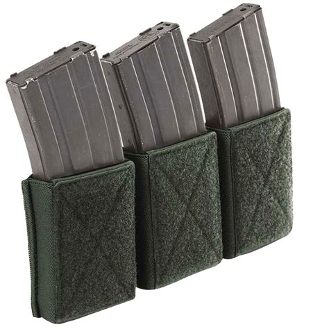 Warrior Triple Velcro Mag Pouch Velcro Recon Company