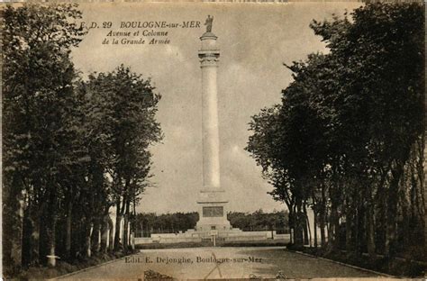 Boulogne Sur Mer Avenue Et Colonne De La Grande Armee France