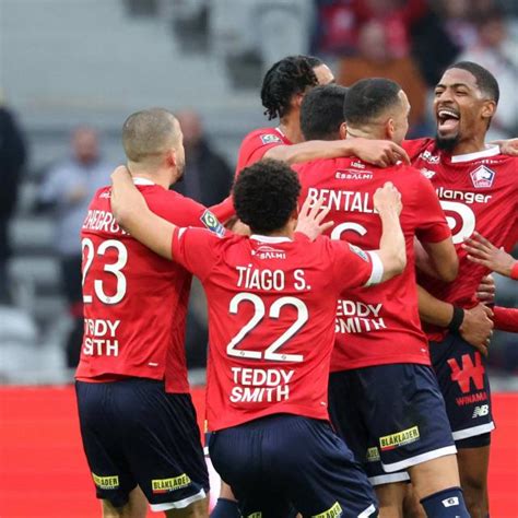 Lille Grimpe Provisoirement Sur Le Podium De Ligue 1 Toulouse Et