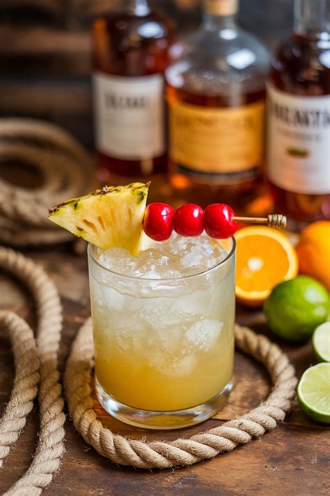 Three Dots and a Dash Cocktail