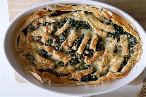 Puff Pastry Triangles with Spinach and Feta