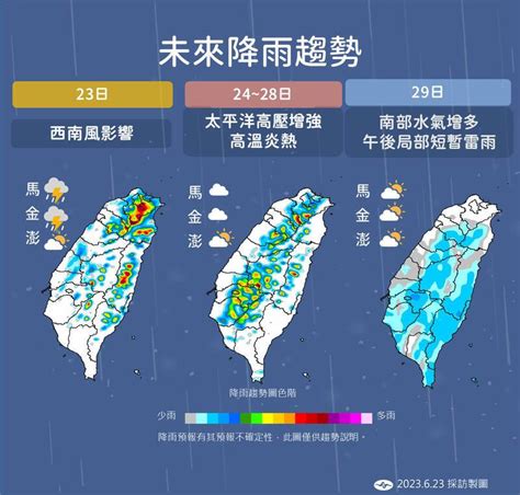 週六高溫炎熱 西半部午後雷陣雨下到晚上 自由電子報 Line Today