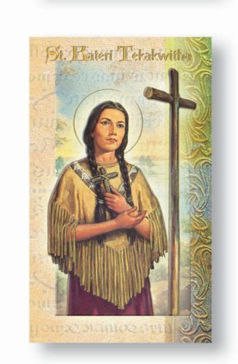 St. Kateri Tekakwitha Biography Card