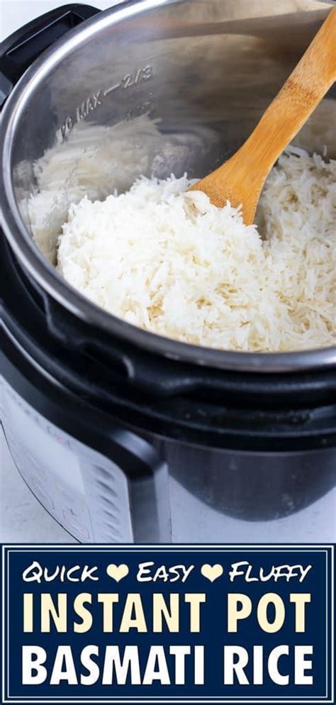 How To Make Instant Pot Basmati Rice Perfect Basmati Rice Every Time