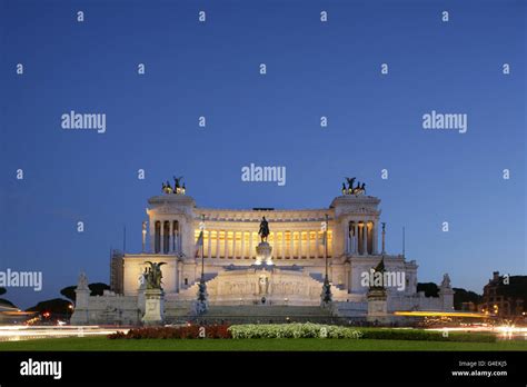 The Victor Emmanuel Monument Il Vittoriano Also Known As The