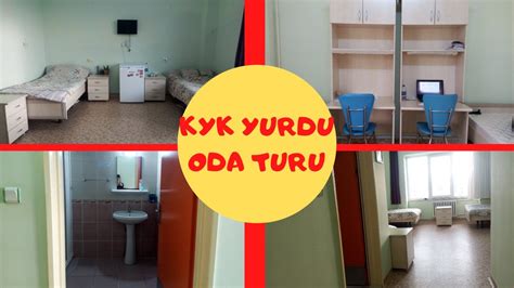 Kyk Yurdu Oda Turu Burdur Safahat Kiz Renc Yurdu Konforlu Rahat Ve