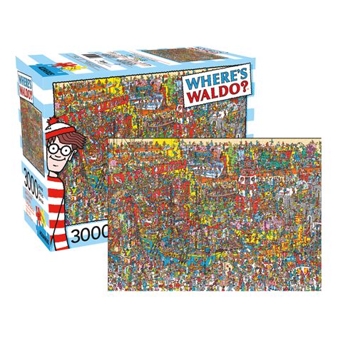 Where's Waldo 3000pc Puzzle | William Valentine Collection