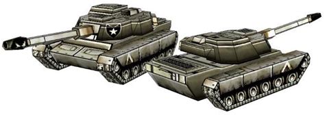 Papermau Command And Conquer Generals Usa Crusader Tank Paper Modelby N5p29 Command And