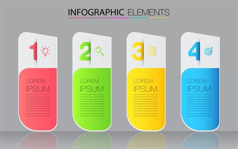 Modern Infographic Text Box Template Infographics Banner