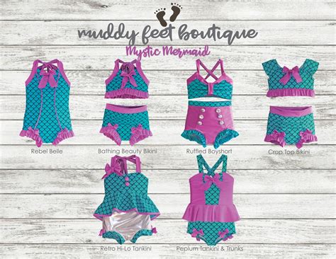 Jojo Bikini In Mystic Mermaid Collection Size T Etsy