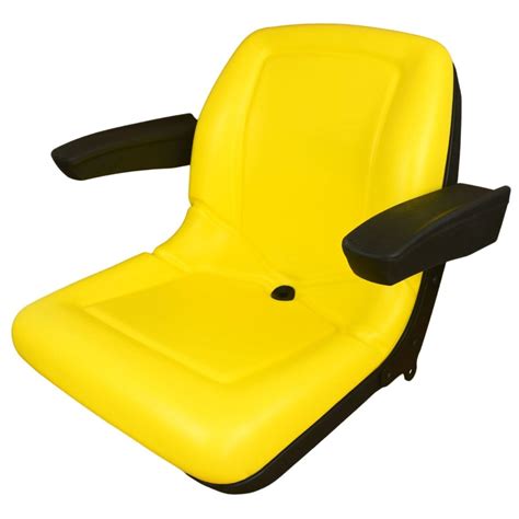 Trac Seats TS-18 Yellow John Deere Tractor Seat - 1023E, 3025E, 3032E, 3038E, 3203, 4044M, 4049M ...