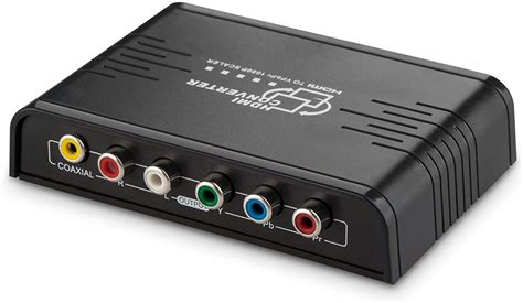 Cingk 1080P HDMI To Component Video YPbPr Scaler Converter Adapter